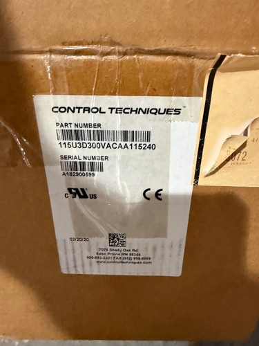 Control techniques - control,